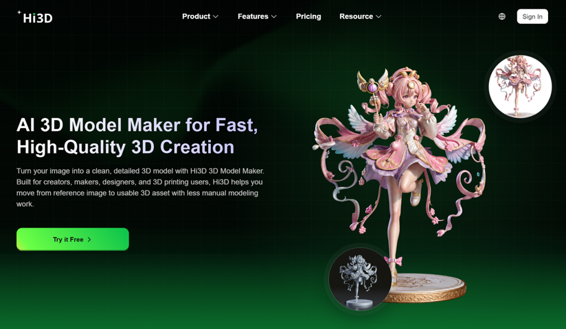 From AI-Generated Models to Real 3D Prints: How Hi3D Builds a Complete Workflow for Modern Creators